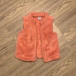 Toddler Fuzzy Vest